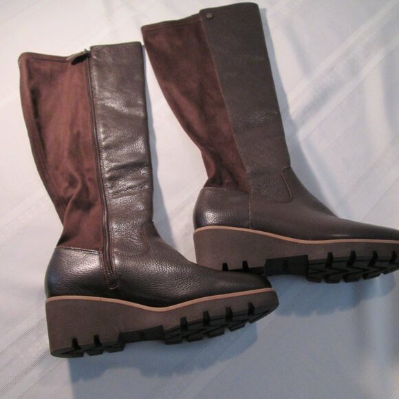 Vionic Women's Ashland Tall Wedge Boots Sz 6 - Picture 2 of 11